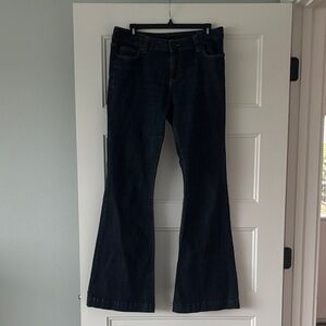 Calvin Klein boot cut dark wash jeans size 10